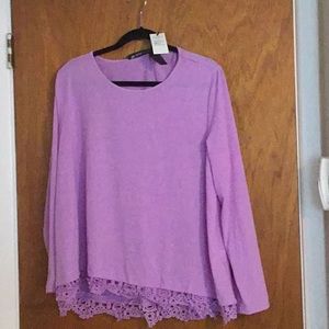 Brand new purple shirt